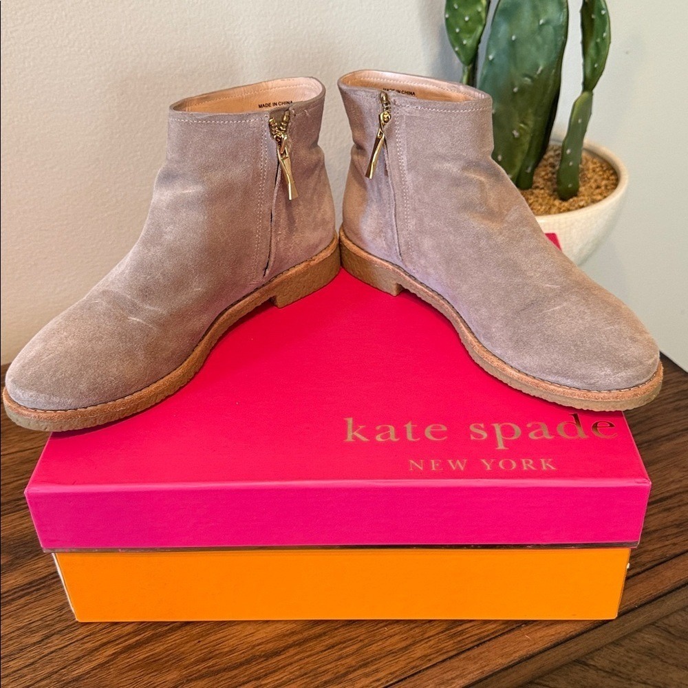Kate Spade Tassel Bella My Stone Sport Suede Bootie Boho Western Size‎ 6.5 - Picture 6 of 12